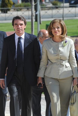José María Aznar y Ana Botella