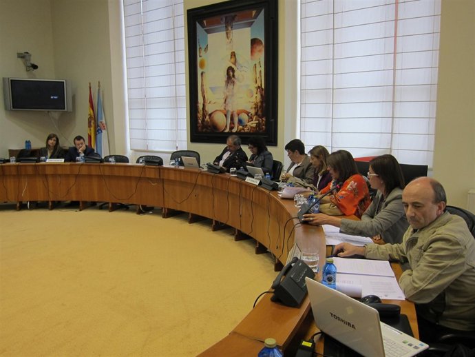 Foto Carme Adán Y Carmen Pardo En La Comisión De Industria