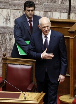 Georgios Papandreous Primer Ministro De Grecia