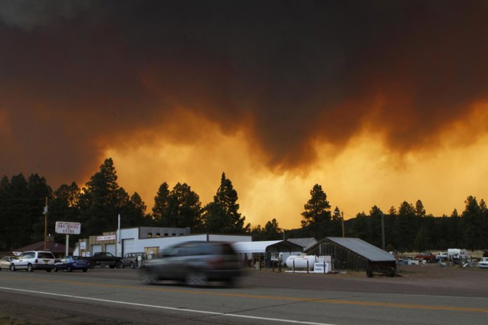 Incendio En Arizona
