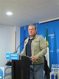 Monago reconoce que el PP de Extremadura "ha virado" a un centro político en el que está la "mayoría" de los ciudadanos