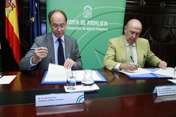 Junta Firma Un Convenio Con El Colegio De Registradores De La Propiedad