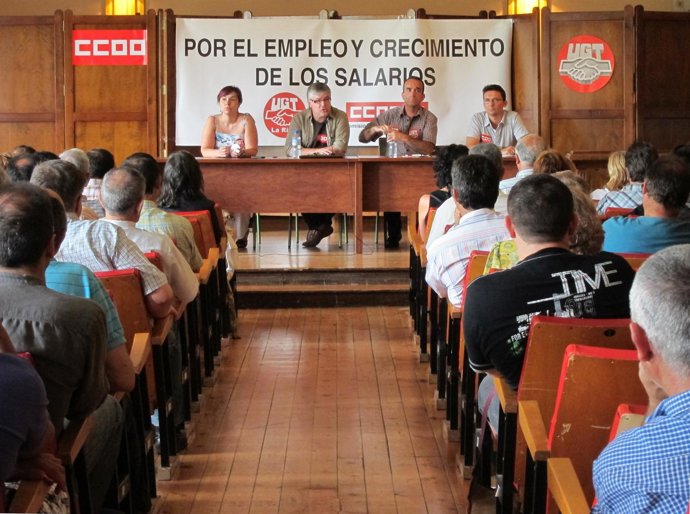 Javier Granda Y Koldo González, Asamblea De CC.OO. Y UGT