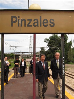 El Presidente De Feve Y El Consejero De Infraestructuras Visitan El Nuevo Punto 