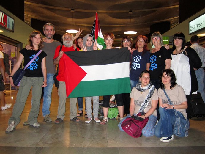 El Actor Willy Toledo, Con La Flotilla A Gaza