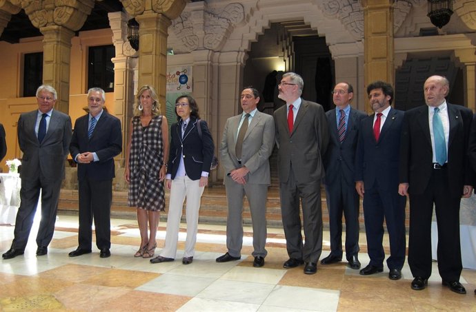 Última aparición pública de Fernando Hiraldo, en la presentación de 'Lifewatch'