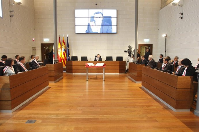 Pleno De Investidura De Beamonte Como Nuevo Presidente De La DPZ