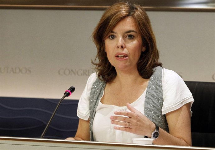 Soraya Sáenz De Santamaría En El Congreso