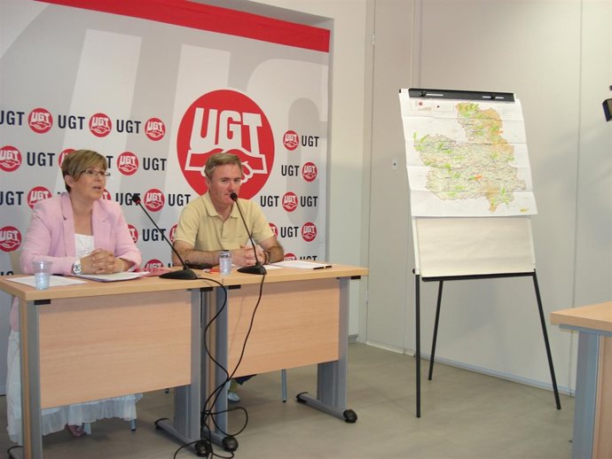Carmen Campoy Y Manuel Mato, UGT