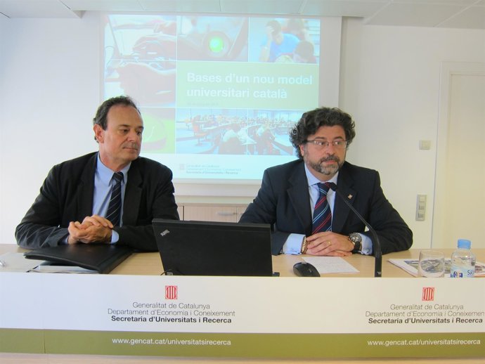 El Secretario General De Universidades, Antoni Castellà