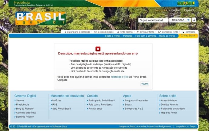 Página Web De La Presidencia De Brasil 