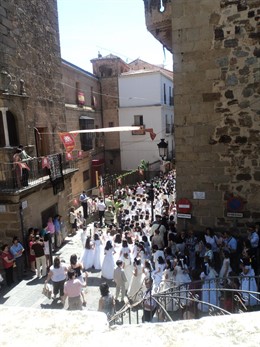 PROCESIÓN DEL CORPUS CC. FOTO EUROPA PRESS