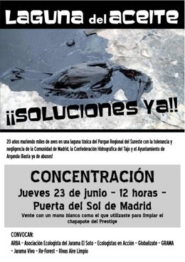 Concentración En Defensa De La Laguna Del Aceite