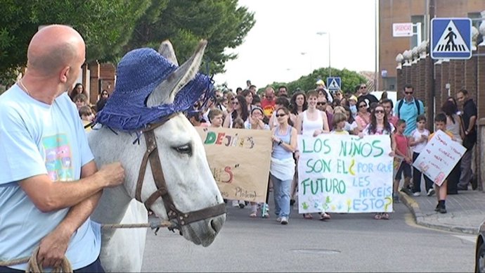Manifestación De El Platero