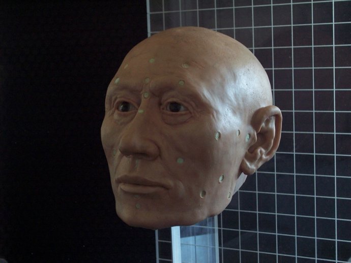 Reproducción Del Cráneo De Ramiro II