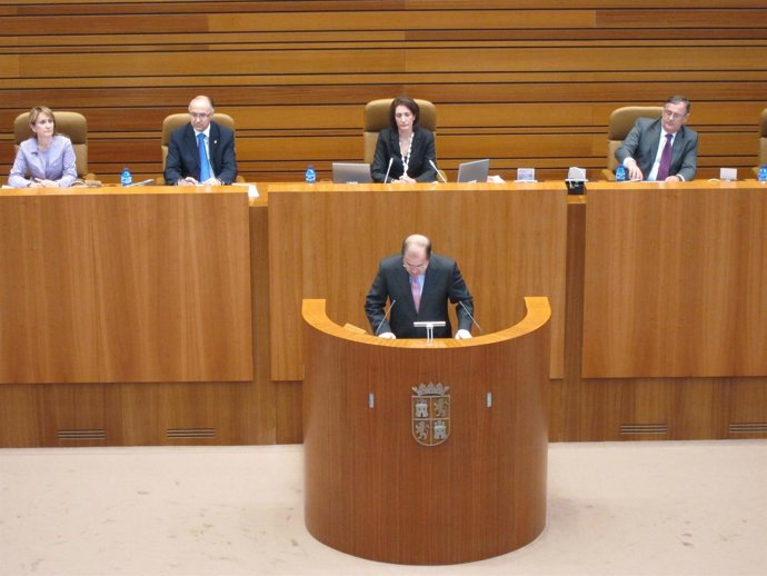 El Presidente Electo De La Junta, Juan Vicente Herrera