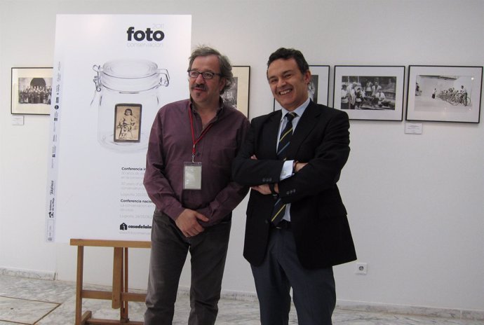Jesús Rocandio Y Conrado Escobar En Fotoconservación