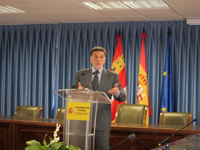 El Delegado De Gobierno En Castilla Y León, Miguel Alejo