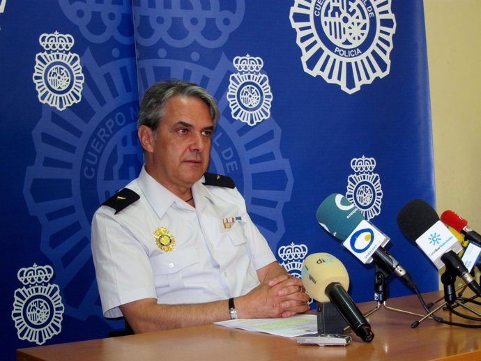 El Responsable De Prensa De La Policía Nacional De Jaén, Diego Moya.