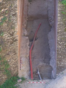 Trabajos De Excavación En El Castillo De Coca (Segovia)