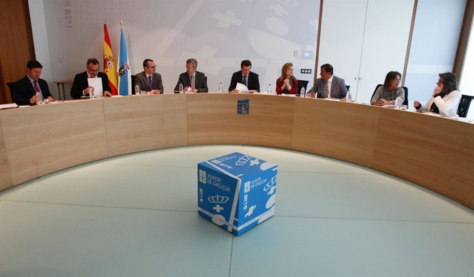 alberto nunez feijoo preside a reunión do consello da Xuntafoto: ana varela