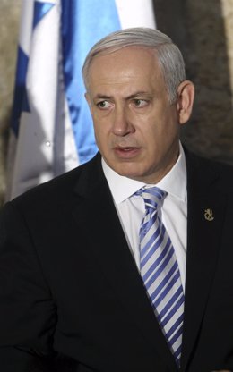 Primer Plano De Benjamin Netanyahu