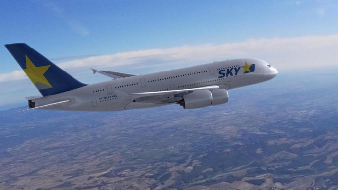El A380 De Skymark Airlines