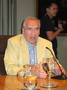 El Presidente De La Fundación Sistema, Alfonso Guerra.