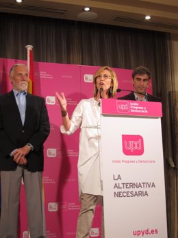 Rosa Díez Celebra Los Resultados De Las Elecciones Del 22 De Mayo