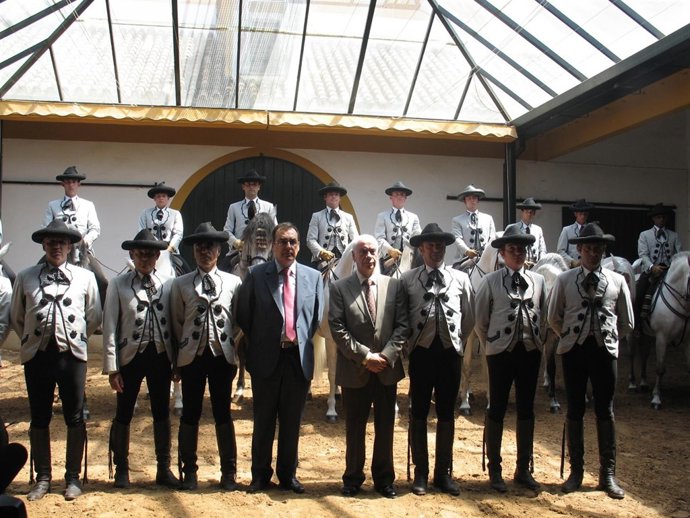 Luciano Alonso En La Real Escuela Andaluza De Arte Ecuestre