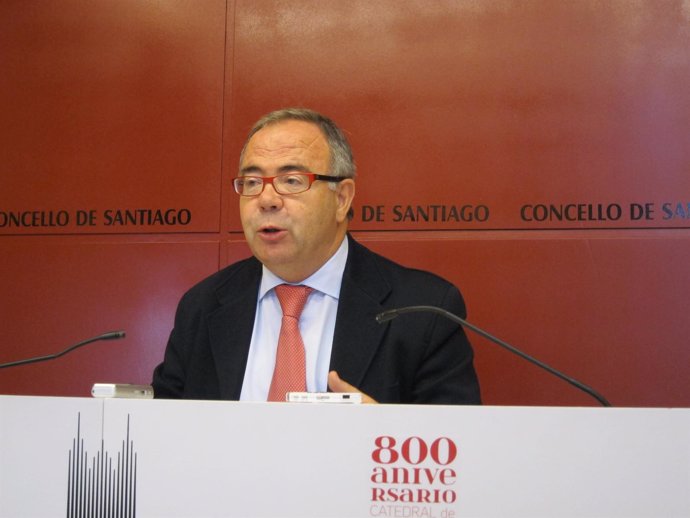 Xosé Sánchez Bugallo En Rueda De Prensa