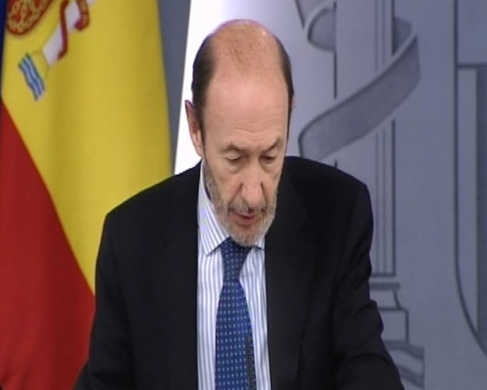 Rubalcaba: "La medida de los 110 no se prorroga"