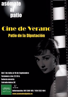 Cartel Del Cine De Verano De La Diputación De Sevilla