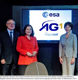 Presentación Del Satélite Hispasat AG1