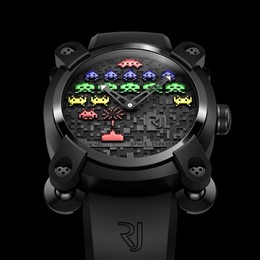 Reloj Space Invaders Por Romain Jerome .Jpg