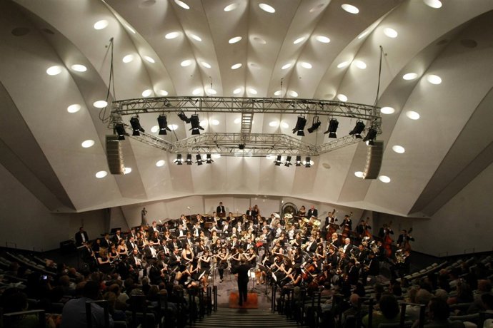 Banda De Música En El Auditorio