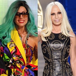 Montaje Lady Gaga Y Donatella Versace