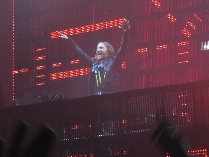 David Guetta En Su Concierto De Valencia