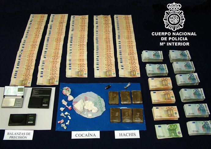 Droga Incautada Durante La Operación De Desmantelamiento