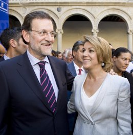 Mariano Rajoy En La Toma De Posesión De Cospedal