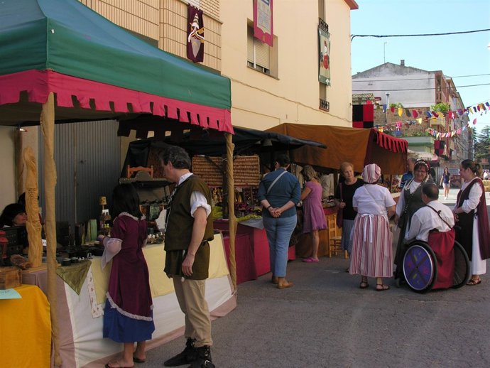 Mercado Medieval De La Conmemoración Del Compromiso De Caspe