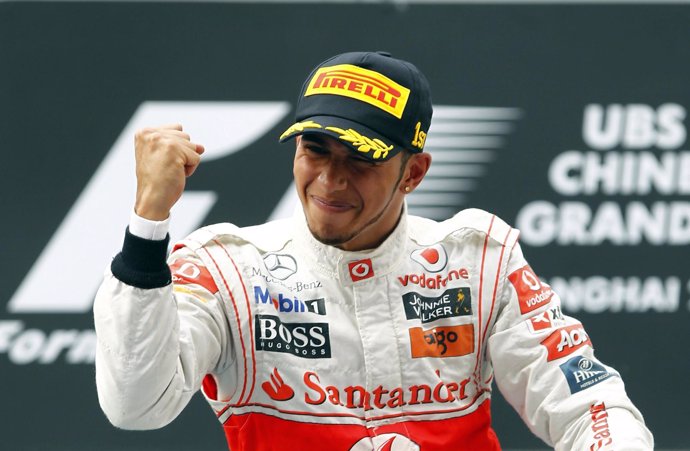 Lewis Hamilton (Mclaren) Vence En China