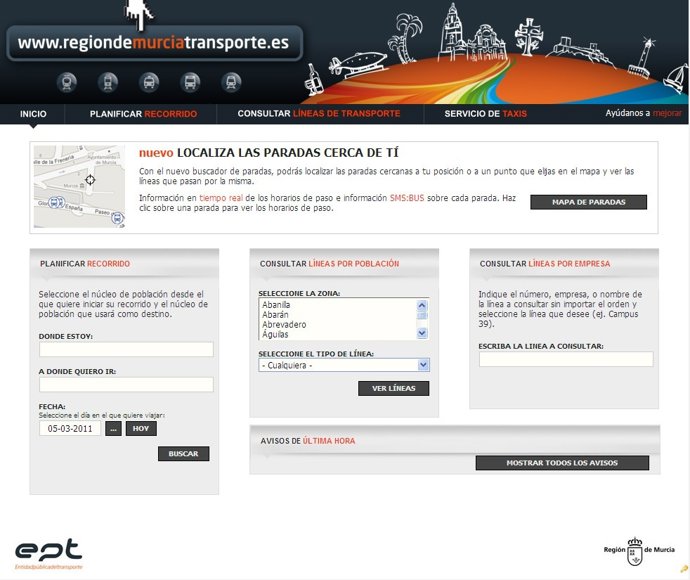 Portal Regional Del Transporte 