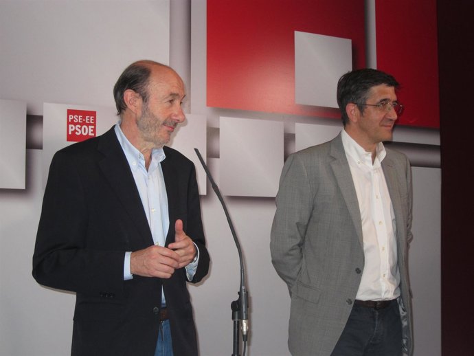 Alfredo Pérez Rubalcaba Y Patxi López