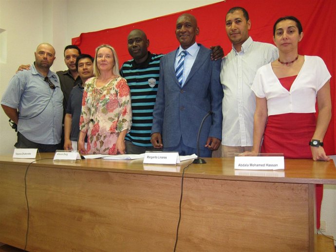 Presentación Ante Los Medios De La Federación De Inmigrantes De Salamanca 