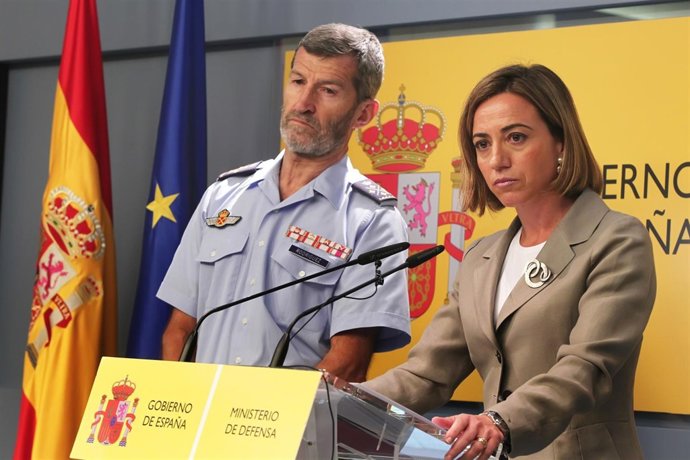  Chacón Comparece En El Ministerio Tras Atentado En Afganistán