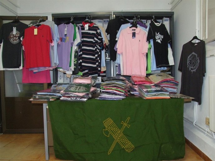 Prendas Intervenidas En Valladolid.