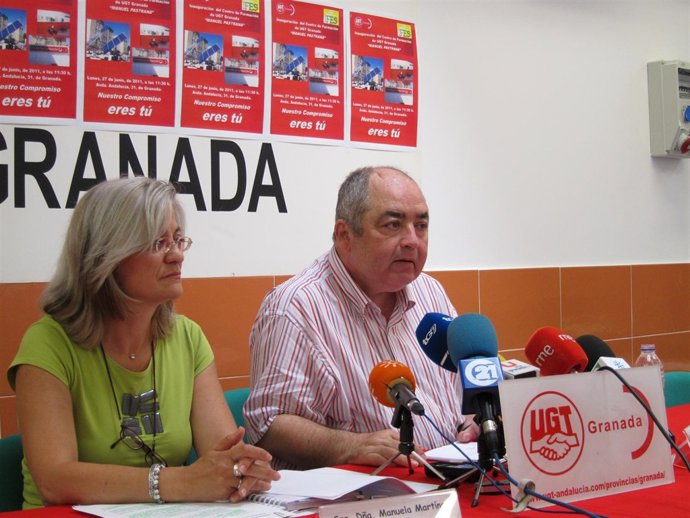 El Secretario General De UGT, Manuel Pastrana