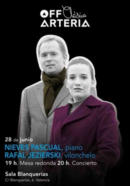 Cartel Anunciador Del Concierto De Jeziersky Y Pascual
