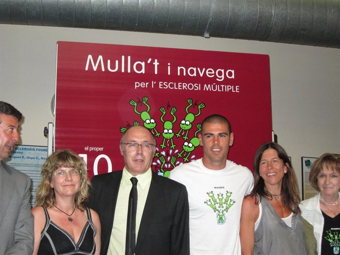 Víctor Valdés, Padrino De La Campaña 'Mulla't' Por La Esclerosis Múltiple